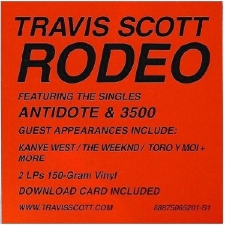 0888750652010, Scott, Travis, Rodeo виниловая пластинка - фото 11