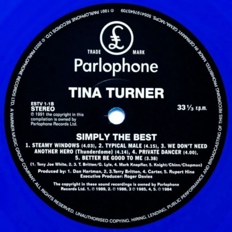 Tina Turner - Simply The Best (coloured) (5054197645709) виниловая пластинка - фото 4