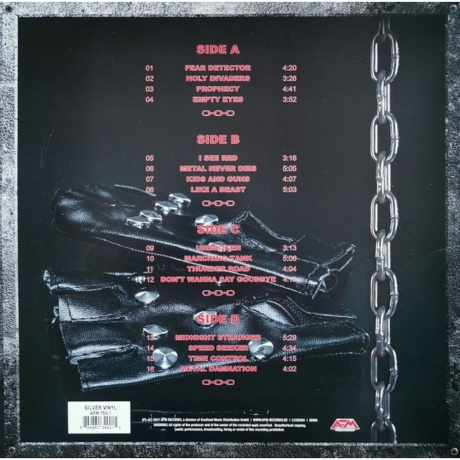 0884860349215, U.D.O., Game Over (coloured) виниловая пластинка - фото 3