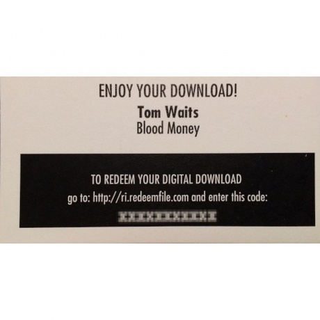8714092662931, Waits, Tom, Blood Money виниловая пластинка - фото 6