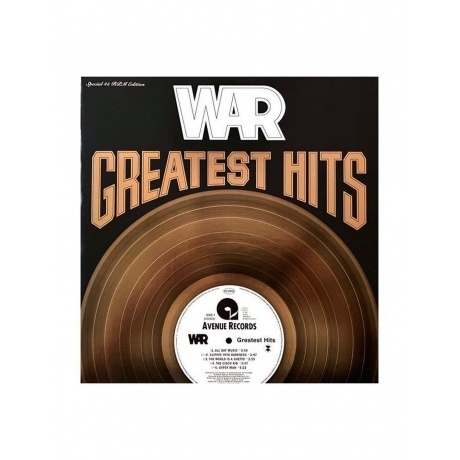 War - Greatest Hits (Analogue) (0753088014970) виниловая пластинка - фото 1