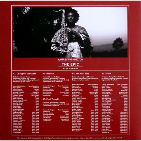 Kamasi Washington - The Epic (Box) (5054429002300) виниловая пластинка - фото 12