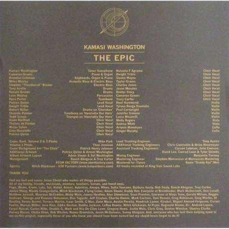 Kamasi Washington - The Epic (Box) (5054429002300) виниловая пластинка - фото 19