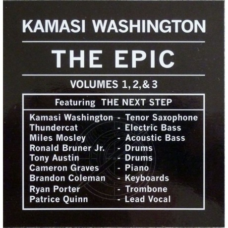 Kamasi Washington - The Epic (Box) (5054429002300) виниловая пластинка - фото 10