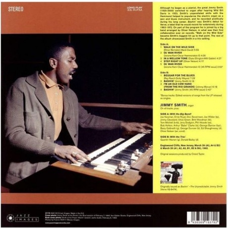 Jimmy Smith - Bashin' (8436569193792) виниловая пластинка - фото 2