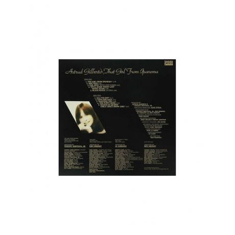 Виниловая пластинка  Gilberto, Astrud That Girl From Ipanema 5060672880343 - фото 2