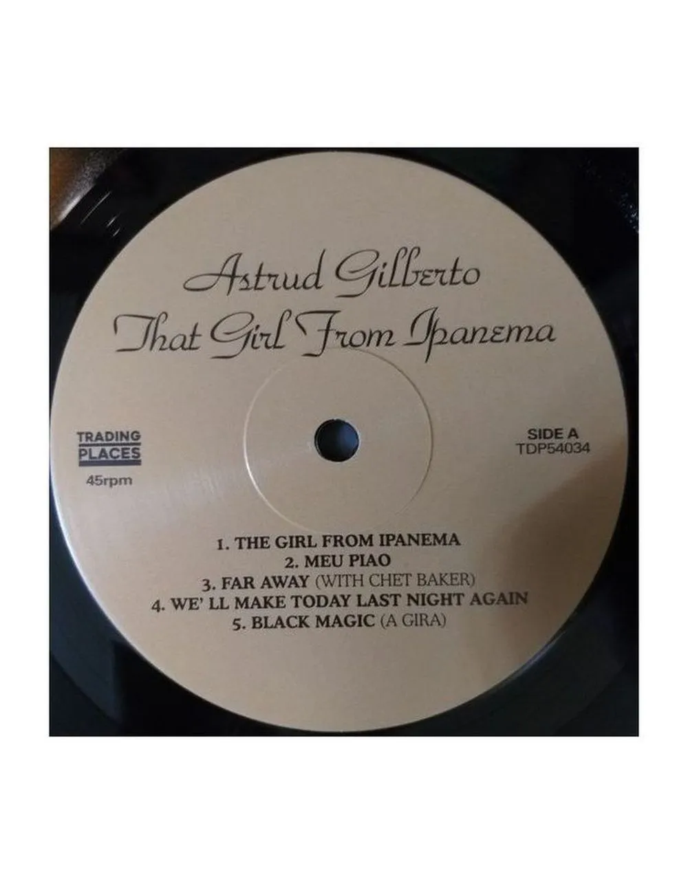 Виниловая пластинка  Gilberto, Astrud That Girl From Ipanema 5060672880343 - фото 3