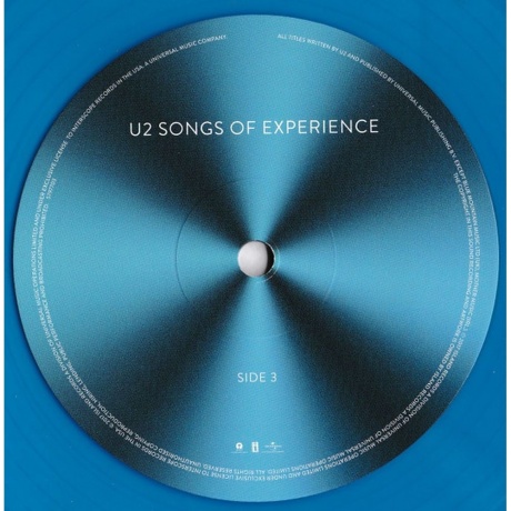 U2 - Songs Of Experience (coloured) (0602557977042) виниловая пластинка - фото 7