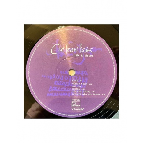 Виниловая пластинка  Cocteau Twins Milk &amp; Kisses 0805520240833 - фото 6