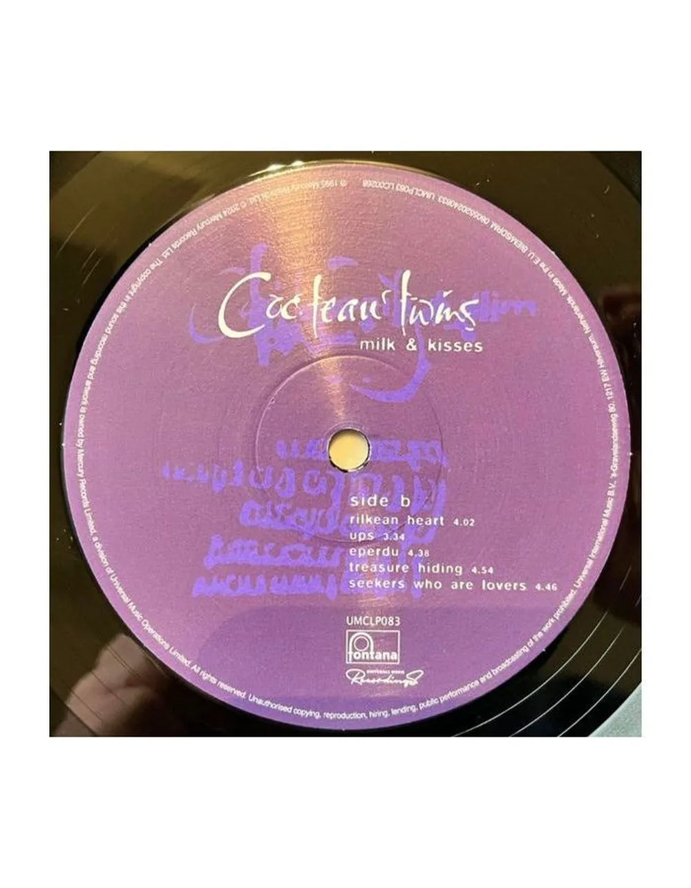 Виниловая пластинка  Cocteau Twins Milk &amp; Kisses 0805520240833 - фото 6