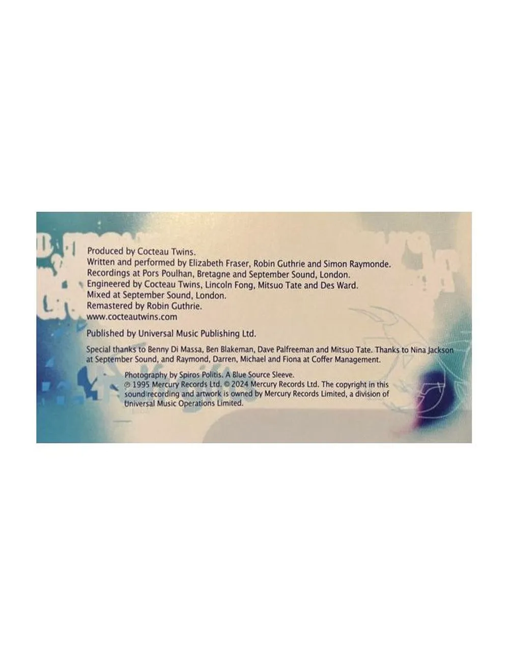 Виниловая пластинка  Cocteau Twins Milk &amp; Kisses 0805520240833 - фото 7