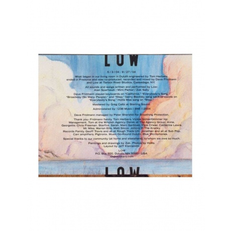 Виниловая пластинка  Low The Great Destroyer 5050159820610 - фото 14
