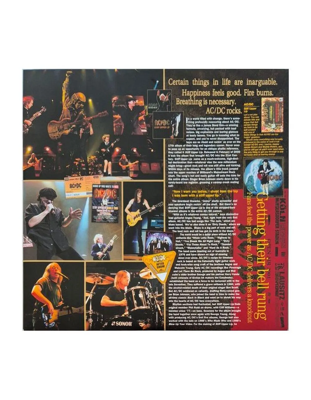 Виниловая пластинка  AC/DC Stiff Upper Lip (coloured) 0196588733710 - фото 4