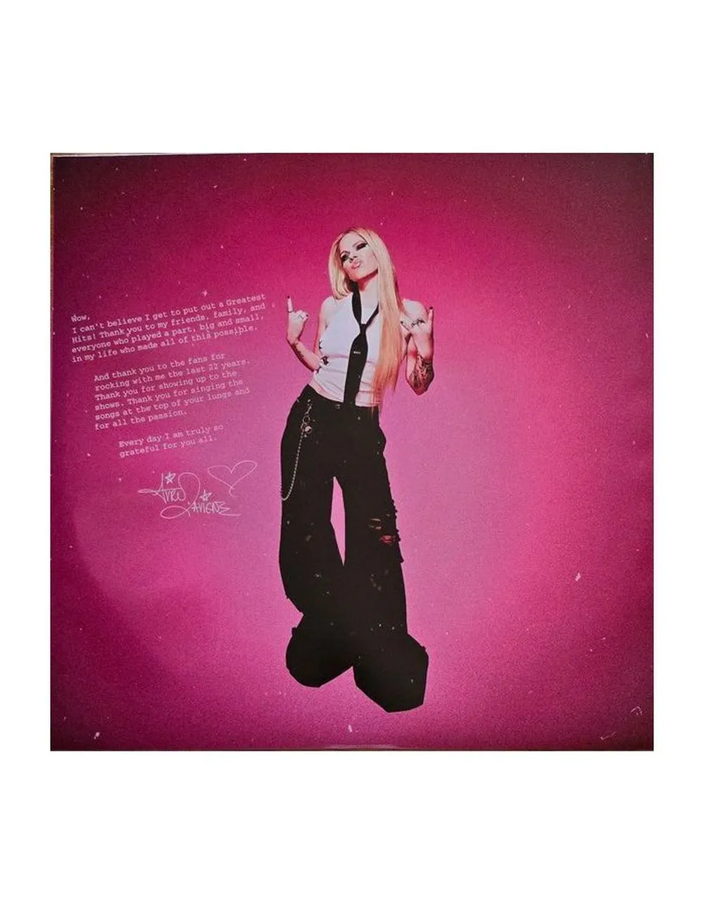 Виниловая пластинка  Lavigne, Avril Greatest Hits (coloured) 0198028032810 - фото 5