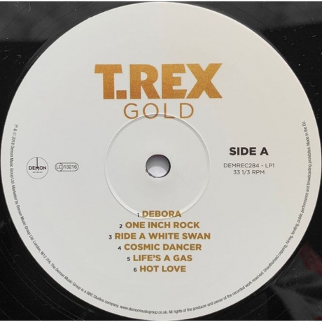 T. Rex - Gold (5014797897335) виниловая пластинка - фото 3