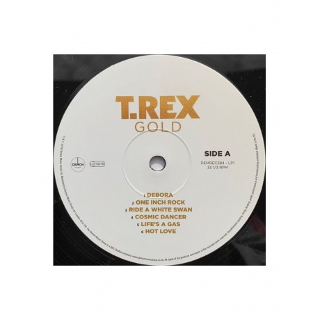 Виниловая пластинка  T. Rex Gold 5014797897335 - фото 3