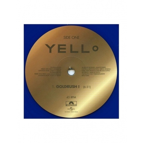 Yello - One Second/ Goldrush (0602445649129) виниловая пластинка - фото 7