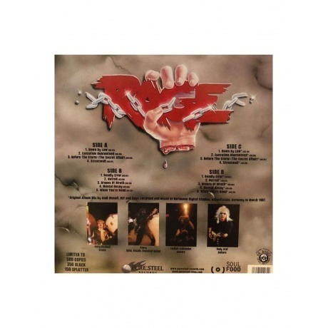 Rage - Execution Guaranteed (4260255244390) виниловая пластинка - фото 4