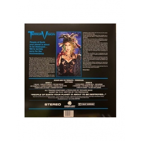 OST - TerrorVision (Richard Band) (coloured) (4251804122665) виниловая пластинка - фото 4