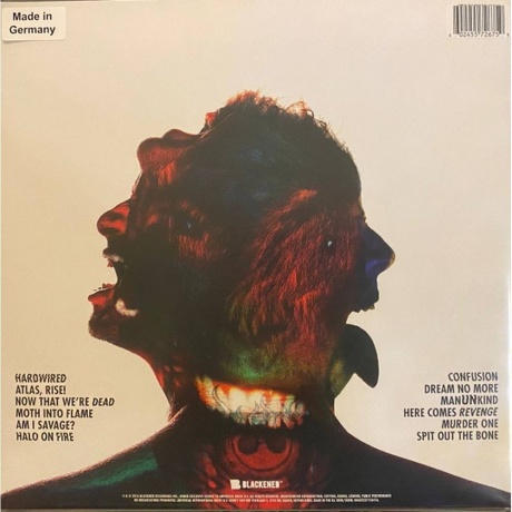 Metallica - Hardwired...To Self-Destruct (coloured) (0602455726759) виниловая пластинка - фото 2