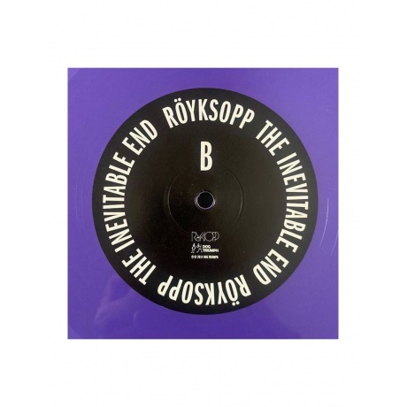 Виниловая пластинка  Royksopp The Inevitable End (coloured) 0711298397719 - фото 6