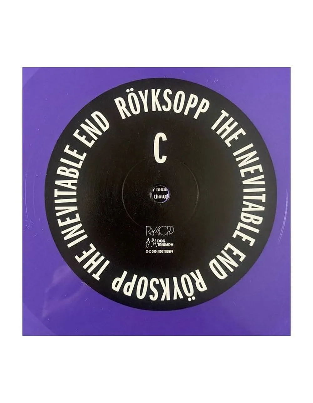Виниловая пластинка  Royksopp The Inevitable End (coloured) 0711298397719 - фото 7