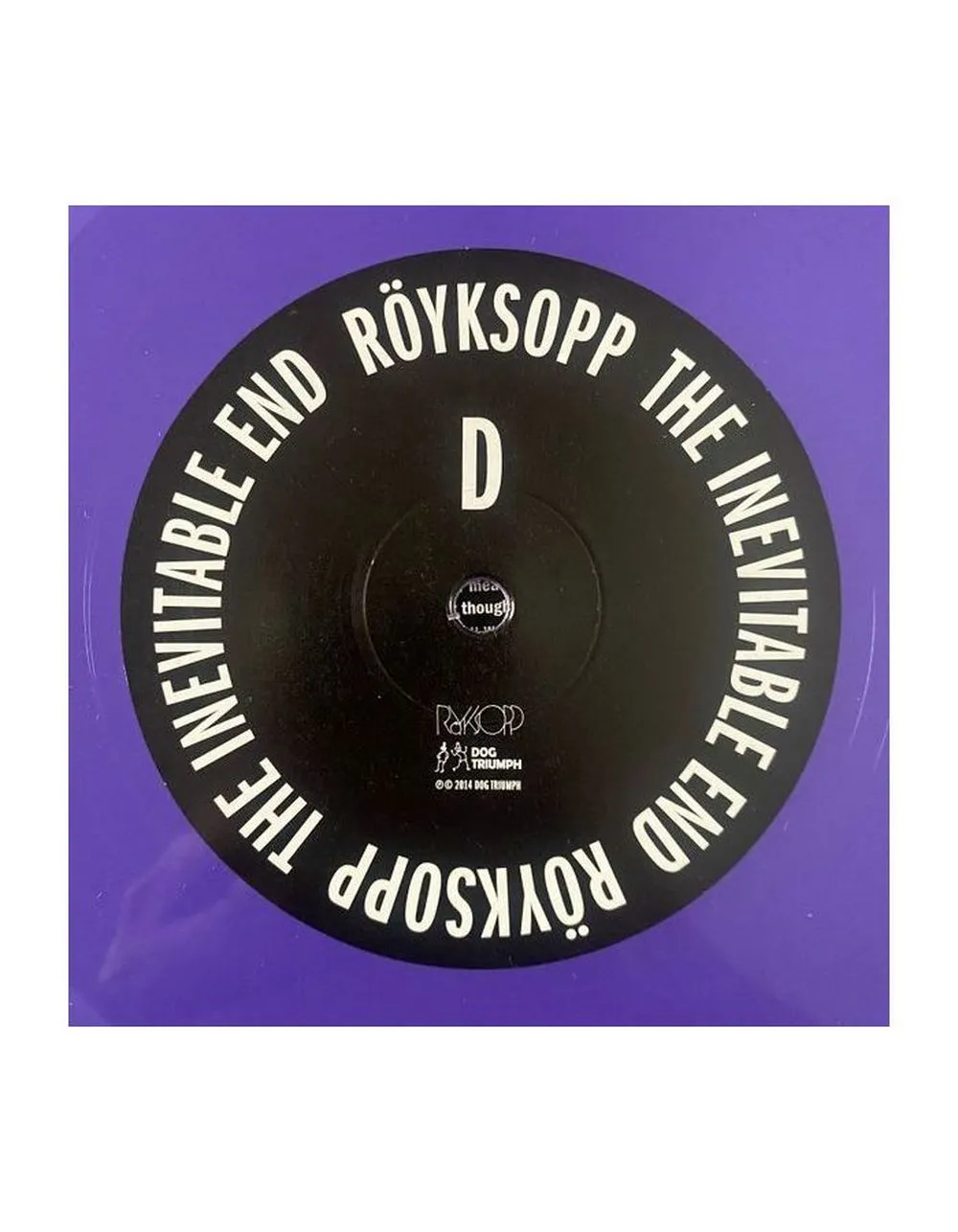 Виниловая пластинка  Royksopp The Inevitable End (coloured) 0711298397719 - фото 8