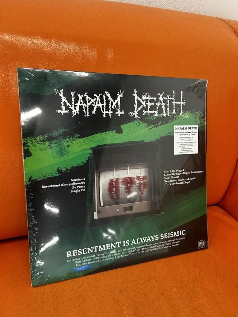 Виниловая пластинка Napalm Death, Resentment Is Always Seismic (0194399522813) хорошее состояние - фото 7