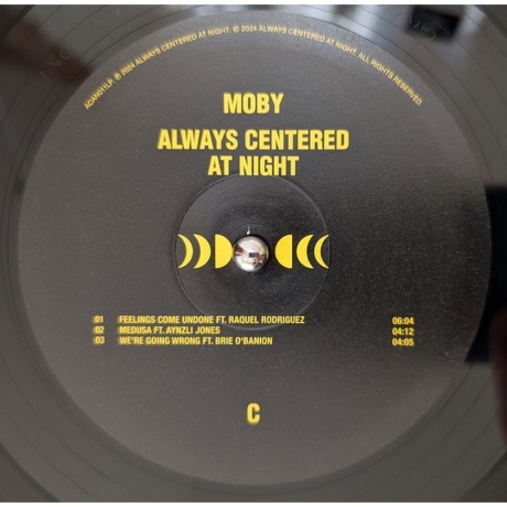 Moby - Always Centered At Night (5061041450112) виниловая пластинка - фото 9