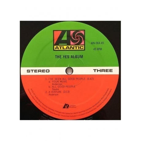 Yes - The Yes Album (Analogue) (0753088756474) виниловая пластинка - фото 7