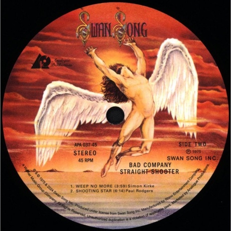 Bad Company - Straight Shooter (Analogue) (0753088753770) виниловая пластинка - фото 6