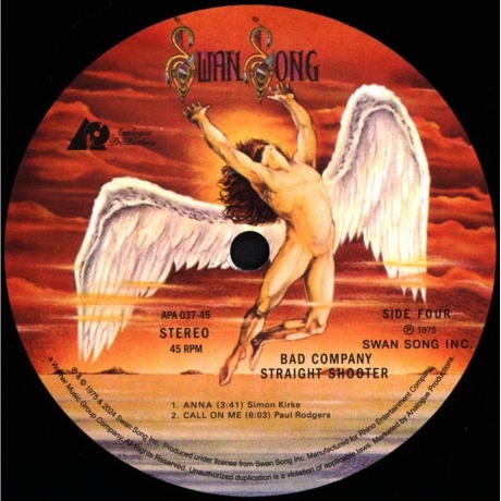 Bad Company - Straight Shooter (Analogue) (0753088753770) виниловая пластинка - фото 8