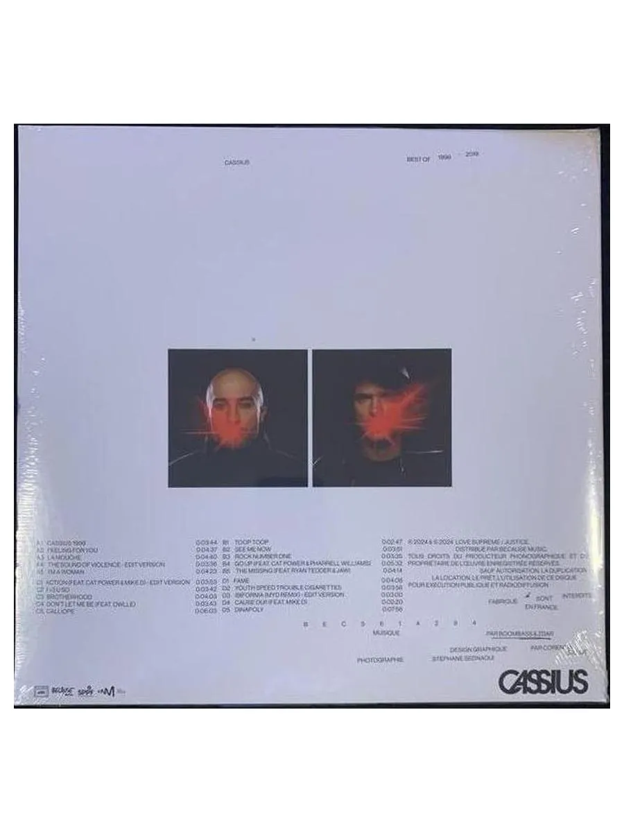 Виниловая пластинка Cassius - Best Of 1996-2019 (5056556142942) - фото 2