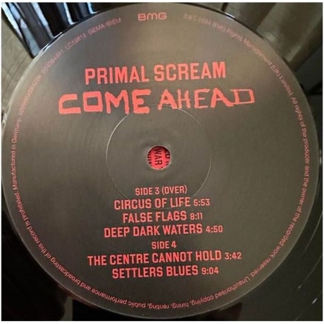 Primal Scream - Come Ahead (4099964059229) виниловая пластинка - фото 10