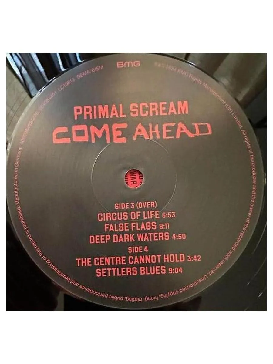 Виниловая пластинка Primal Scream - Come Ahead (4099964059229) - фото 10
