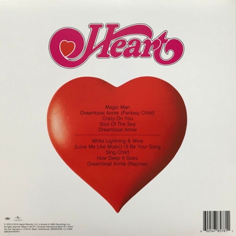 Heart - Dreamboat Annie (0602547857811) виниловая пластинка - фото 3