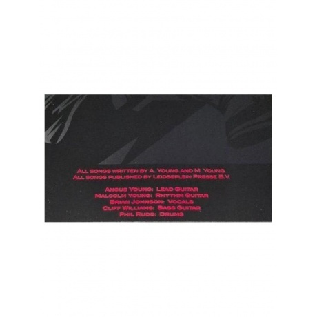 AC/DC - Black Ice (coloured) (0196588734311) виниловая пластинка - фото 29