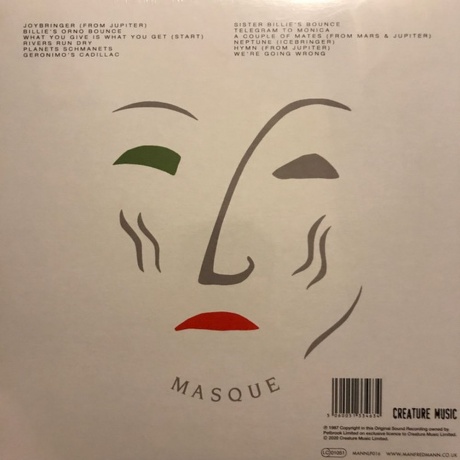 Manfred Mann's Earth Band - Masque (5060051334634) виниловая пластинка - фото 2