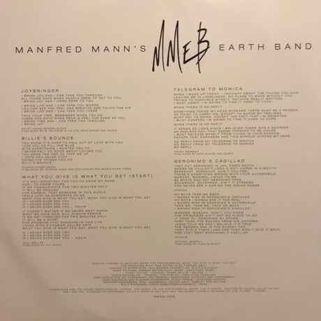 Manfred Mann's Earth Band - Masque (5060051334634) виниловая пластинка - фото 6