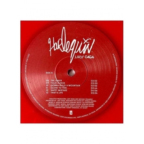 Lady GaGa - Harlequin (coloured) (0602475052876) виниловая пластинка - фото 5