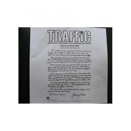 Traffic - Traffic (0602577512551) виниловая пластинка - фото 3