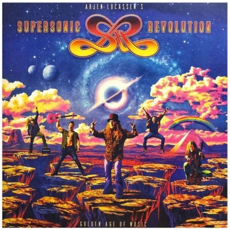 Arjen Lucassen's Supersonic Revolution - Golden Age Of Music (coloured) (8712725745082) виниловая пластинка