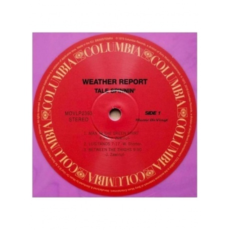 Weather Report - Tale Spinnin (coloured) (8719262030930) виниловая пластинка - фото 5