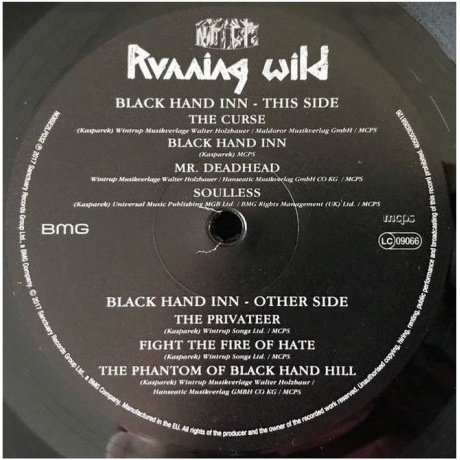 Running Wild - Black Hand Inn (4050538268126) виниловая пластинка - фото 6