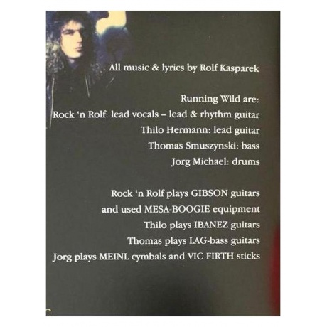 Виниловая пластинка Running Wild - Black Hand Inn (4050538268126) - фото 13