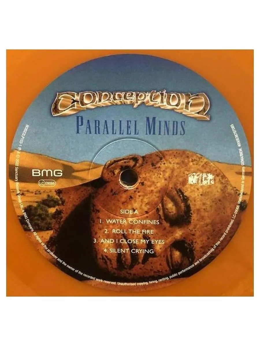 Виниловая пластинка Conception - Parallel Minds (coloured) (4050538787078) - фото 4