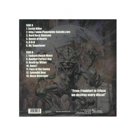 Tankard - Disco Destroyer (coloured) (4255698500684) виниловая пластинка - фото 3