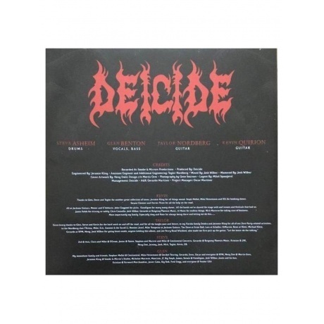 Deicide - Banished By Sin (coloured) (4251981705286) виниловая пластинка - фото 7