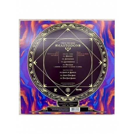 Mastodon - Crack The Skye (coloured) (0093624857570) виниловая пластинка - фото 4