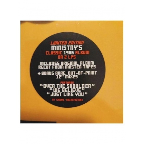 Ministry - Twitch - deluxe (0603497824564) виниловая пластинка - фото 2